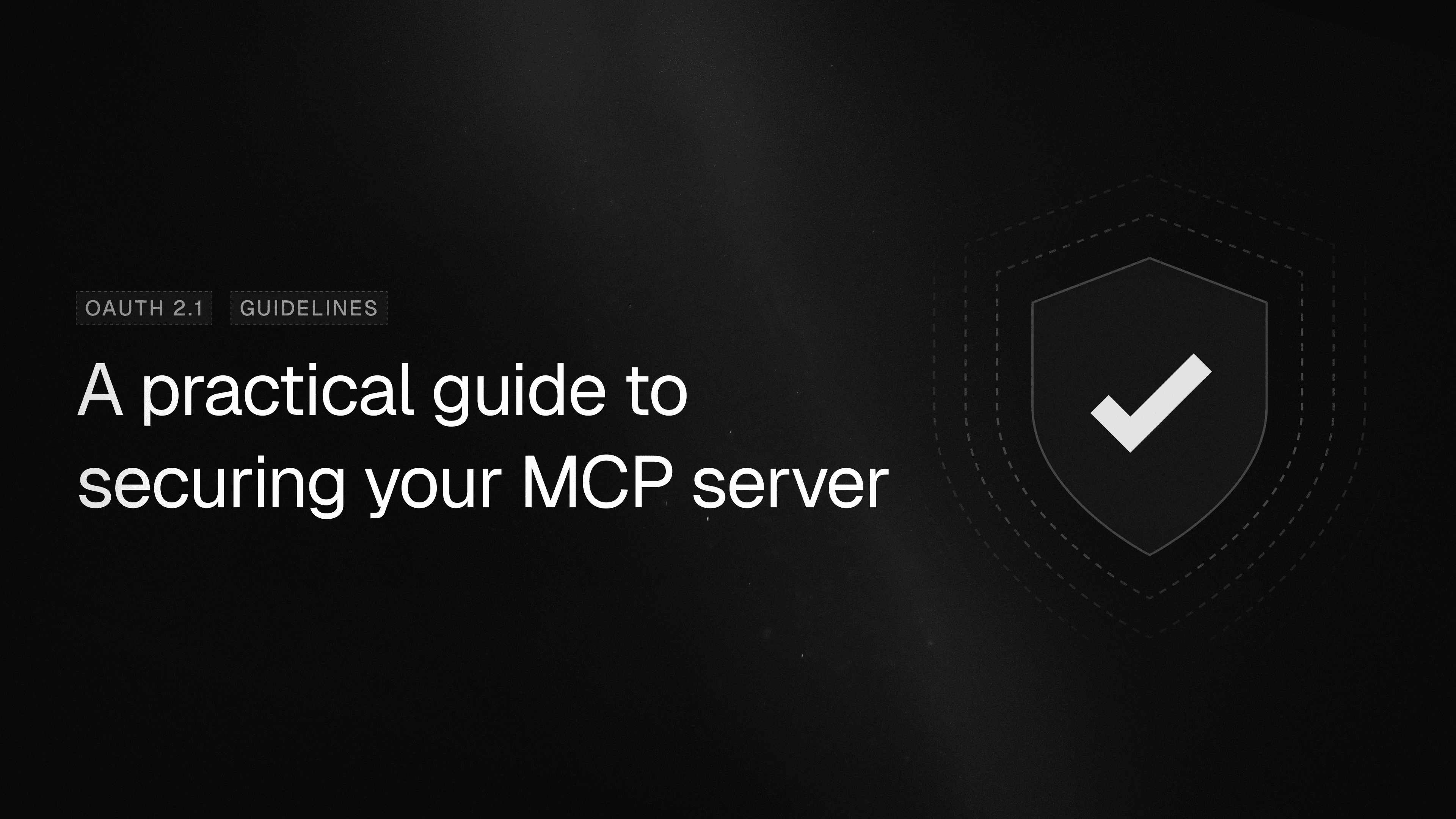 Securing Your MCP Server